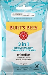 Burt's Bees Micellar Hindistan Cevizi & Lotus 30'lu Makyaj Temizleme Mendili