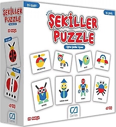 CA Games Şekiller Puzzle 5114
