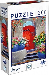 CA Games Kırmızı Kapı Puzzle 260 Parça CA-6001