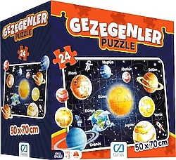 CA Games Gezegenler 24 Parça Yer Puzzle