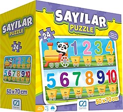 CA Games Sayılar Yer Puzzle 24 Parça 5134