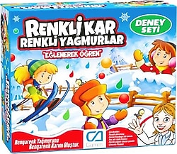 CA Games 5218 Renkli Kar Renkli Yağmurlar