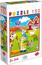 CA Games Çiftlik Puzzle 150 Parça CA-6102