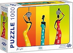 CA Games 7016 Afrika Kadınları Puzzle 1000 Parça