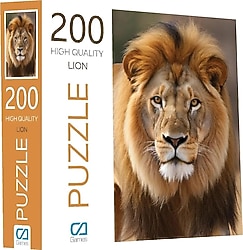 CA Games Aslan 200 Parça Puzzle 6019