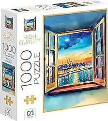 CA Games CA.7049 Pencere 1000 Parça Puzzle
