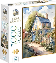 CA Games CA.7067 Bahçeli Ev 1000 Parça Puzzle