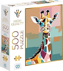 CA Games CA.7515 Zürafa 500 Parça Puzzle