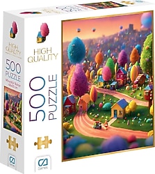 CA Games CA.7522 Minyatür Bahçe 500 Parça Puzzle