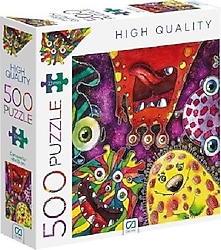 CA Games Canavarlar 500 Parça Puzzle 7508