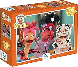 CA Games Dedektif Reptir 100 Parça Puzzle 5210