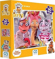 CA Games Dedektif Reptir 60 Parça Puzzle 5209