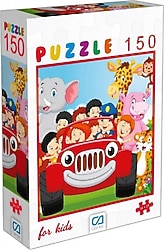 CA Games Hayvanlar Puzzle 150 Parça CA-6103