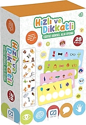 CA Games CA5151 Hızlı ve Dikkatli Eğitici Görsel Algı Oyunu