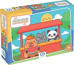 CA Games Kawaii Capybara 100 Parça Puzzle 5332
