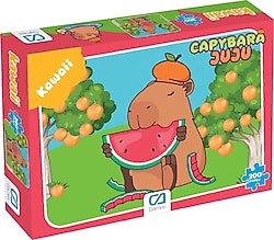 CA Games Kawaii Capybara Juju 200 Parça Puzzle 5333