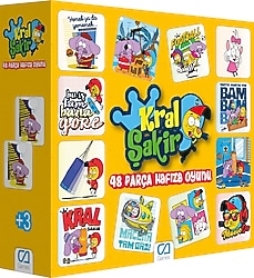 CA Games Kral Şakir Hafıza Oyunu 48 Parça 5112