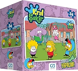 CA Games Kral Şakir Yer Puzzle 24 Parça 5119