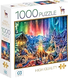 CA Games Kuzey Işıkları 1000 Parça Puzzle 7090
