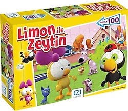 CA Games Limon ile Zeytin Puzzle 100 Parça CA-5084