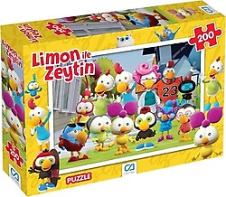 CA Games Limon ile Zeytin 200 Parçalı Puzzle 6029
