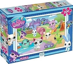 CA Games Littlest Pet Shop 200 Parça Puzzle 5018