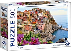 CA Games Manarola Köyü 500 Parça Puzzle 7505