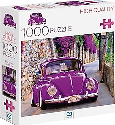 CA Games Mor Araba 1000 Parça Puzzle 7028