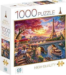 CA Games Paris'te Akşamüstü 1000 Parça Puzzle 7099