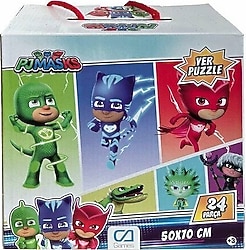 CA Games Pjmasks 24 Parça Yer Puzzle 5195