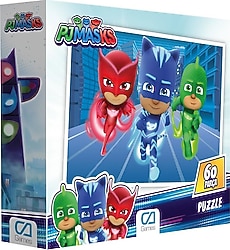 CA Games Pjmasks 60 Parça Puzzle 5193