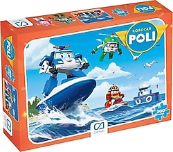 CA Games Robocar Poli 200 Parça Puzzle 5328