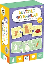 CA Games CA5128 Sevimli Hayvanlar 36 Parça Puzzle