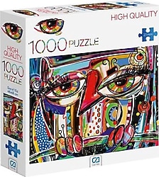 CA Games Soyut Yüz 1000 Parça Puzzle 7029