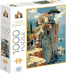 CA Games Tepedeki Ev 1000 Parça Puzzle 7046