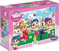 CA Games True ve Gökkuşağı Krallığı 100 Parça Puzzle 5199