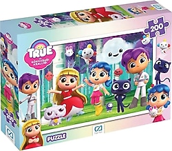 CA Games True ve Gökkuşağı Krallığı 200 Parça Puzzle 6036