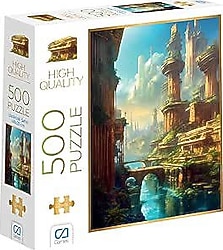 CA Games Uzaktaki Şehir 500 Parça Puzzle 7521