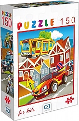 CA Games Arabalar Puzzle 150 Parça CA-6107