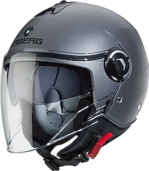 Caberg Riviera V4 X Mat Gri Açık Motor Kaskı