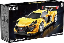 Cada 1:24 Renault Series C55037W 271 Parça Blok Oyuncak