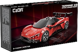 Cada 1:24 Yangwang U9 Supercar C55045W 291 Parça Blok Oyuncak