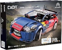 Cada 2008 Citroen C4 WRC C51078W 329 Parça Blok Oyuncak