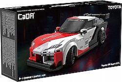 Cada Toyota GR Supra GT4 C55041W 1:24 324 Parça Blok Oyuncak