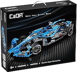 Cada Formula Racing C64004W 1667 Parça Blok Oyuncak