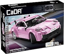 Cada Legend Sports Car RS C51084W 280 Parça Blok Oyuncak