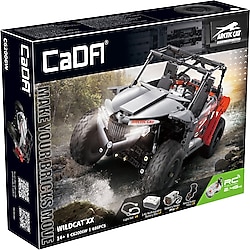 Cada Uzaktan Kumandalı Arctic Cat Wildcat Xx C62006W 686 Parça Blok Oyuncak