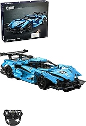 Cada Uzaktan Kumandalı Helios Sport Car C51301W 419 Parça Blok Oyuncak