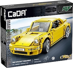Cada Uzaktan Kumandalı Ruf Ctr Sarı Kuş 2017 C62003W 1515 Parça Blok Oyuncak