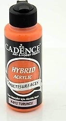 Cadence Hybrid Multisurfaces 120 ml H-012 Turuncu Akrilik Boya